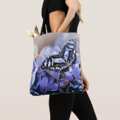Blauer Schmetterling Tasche (Von Nahem)