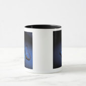 Blauer Schmetterling Tasse (Zentrum)