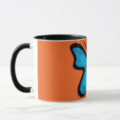 Blauer Schmetterling Tasse (Links)