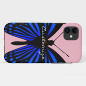 Blauer Schmetterling Thunder_Cove Case-Mate iPhone Hülle (Rückseite (Horizontal))