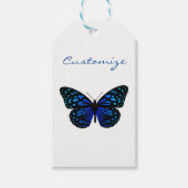 Blauer Schmetterling Thunder_Cove Geschenkanhänger (Vorderseite)