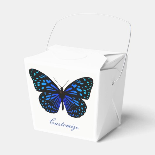Blauer Schmetterling Thunder_Cove Geschenkschachtel (Vorderseite)
