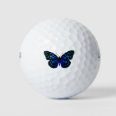 Blauer Schmetterling Thunder_Cove Golfball (Vorderseite)