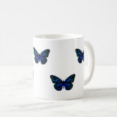 Blauer Schmetterling Thunder_Cove Kaffeetasse (VorderseiteRechts)