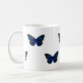 Blauer Schmetterling Thunder_Cove Kaffeetasse (Links)