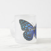 Blauer Schmetterling Thunder_Cove Mattglastasse (Vorderseite Links)