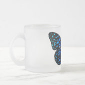Blauer Schmetterling Thunder_Cove Mattglastasse (Links)