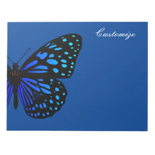 Blauer Schmetterling Thunder_Cove Notizblock