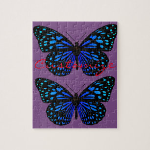 Blauer Schmetterling Thunder_Cove Puzzle