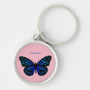 Blauer Schmetterling Thunder_Cove Schlüsselanhänger