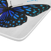 blauer Schmetterling Thunder_Cove Schneidebrett (Ecke)