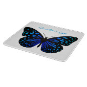 blauer Schmetterling Thunder_Cove Schneidebrett (Ecke)