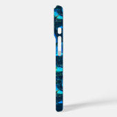 Blauer Schmetterling träumerische Ästhetik himmlis Case-Mate iPhone Hülle (Rückseite / Links)