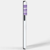 Blauer Schmetterling und Lavendel Personalisiert Case-Mate iPhone Hülle (Rückseite / Rechts)