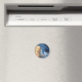 Blauer Schmetterling und Wasserschwanz - 2 Magnet (In Situ (Geschirrspüler))