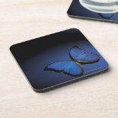 Blauer Schmetterling Untersetzer (Linke Seite)