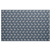 Blauer Schnauzer Stoff (Fat Quarter (45,7 x 55,9 cm))