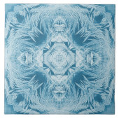 Blauer Schnee 099 2023 Fliese (Vorderseite)