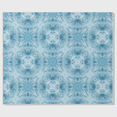 Blauer Schnee 099 2023 Geschenkpapier (Flach)