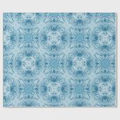 Blauer Schnee 099 2023 Geschenkpapier (Flach)