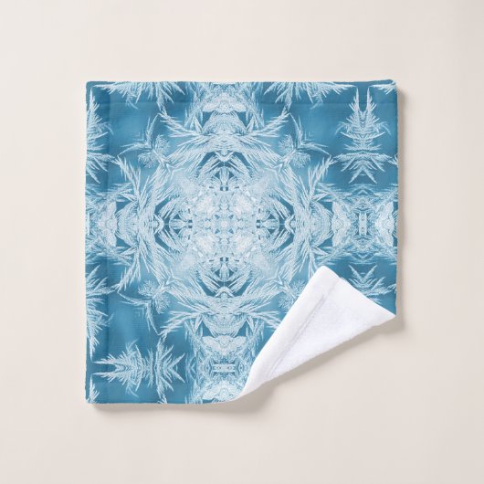 Blauer Schnee 101 2023 Badhandtuch Set (Waschlappen)