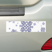 Blauer Schnee Autoaufkleber (Auf Auto)
