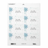 BLAUER SCHNEE IM BRAUTPARTY LIEBE (Vorne)