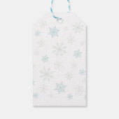 BLAUER SCHNEE IM BRAUTPARTY LIEBE GESCHENKANHÄNGER (Rückseite)