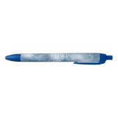 Blauer Schnee Kugelschreiber (Unterseite)