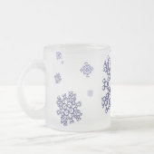 Blauer Schnee Mattglastasse (Links)