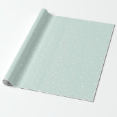 Blauer Schnee-MattPackpapier 30 bewegt x 6ft Geschenkpapier (Ungerollt)