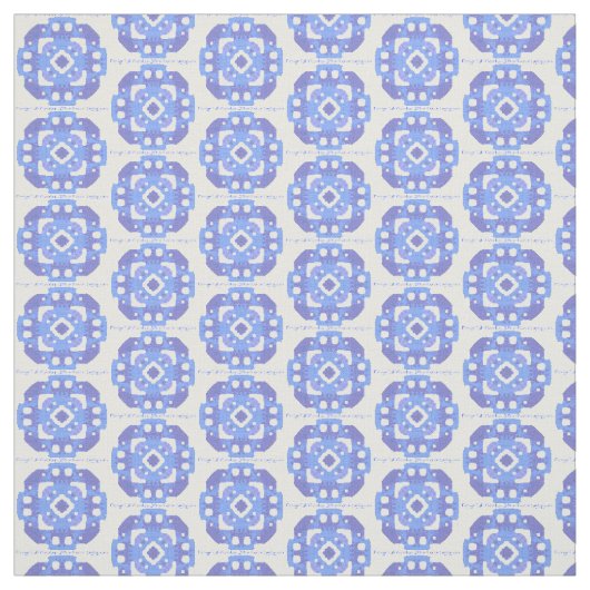 Blauer Schnitt Stoff (Muster)