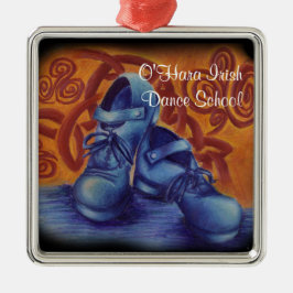 Blauer Schuh Ornament