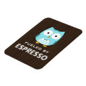 Blauer Schüssel gespeist von Espresso (anpassbarer Magnet (Linke Seite)