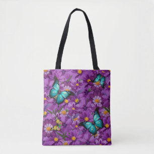 "Blauer Schwalbenschwanz vom Blue Mountain" Tasche
