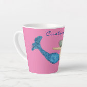 Blauer Schwanz Mermaid Schwimmbad Thunder_Cove Milchtasse (Linke Ecke)
