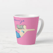 Blauer Schwanz Mermaid Schwimmbad Thunder_Cove Milchtasse (Rechte Ecke)