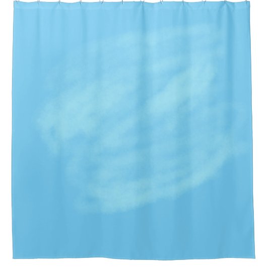 Blauer schwarzer Farbeffekt Acrylkunstduschvorhang Duschvorhang (Vorderseite)