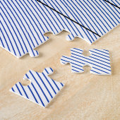 Blauer schwarzer Lotus Gedächtniswiderstand Puzzle (Seite)