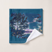 Blauer See Badhandtuch Set (Waschlappen)