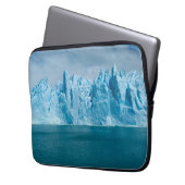 Blauer See, Eis und Himmel Laptopschutzhülle (Vorderseite Links)