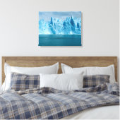 Blauer See, Eis und Himmel Leinwanddruck (Insitu (Schlafzimmer))