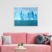 Blauer See, Eis und Himmel Leinwanddruck (Insitu (Wohnzimmer))