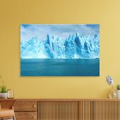 Blauer See, Eis und Himmel Leinwanddruck (Insitu (Wohnzimmer))