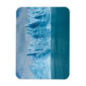 Blauer See, Eis und Himmel Magnet (Vertikal)