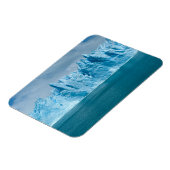 Blauer See, Eis und Himmel Magnet (Linke Seite)