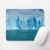 Blauer See, Eis und Himmel Mousepad (Mit Mouse)