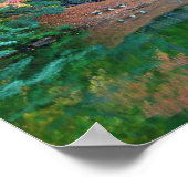 Blauer See Frühherbst Poster (Ecke)