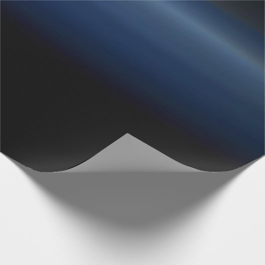 Blauer See Geschenkpapier (Ecke)