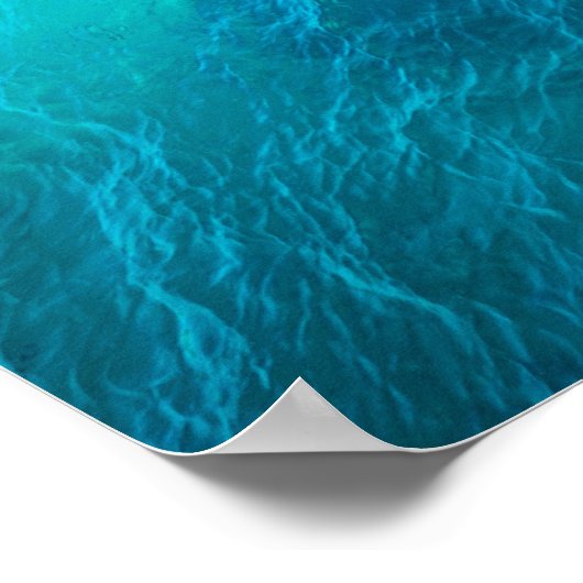 Blauer See Poster (Ecke)